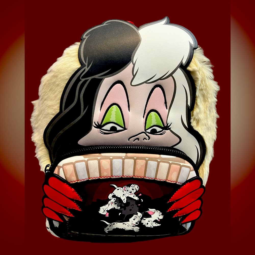 Loungefly Disney Villains Scene 101 Dalmatians Cruella